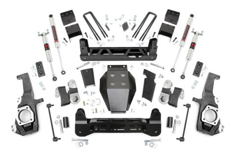 5 Inch Lift Kit NTD M1 w/ Overloads Silverado/Sierra 2500HD/3500HD (20-26) Rough Country