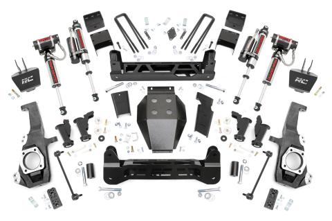 5 Inch Lift Kit Torsion Drop Vertex w/ Overloads Silverado/Sierra 2500HD/3500HD (20-26) Rough Country