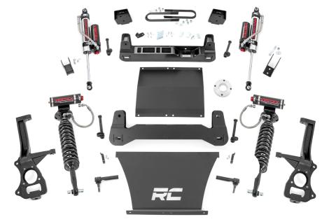6 Inch Lift Kit Mono Leaf Rear Vertex Chevy Silverado 1500 2WD (25-26) Rough Country