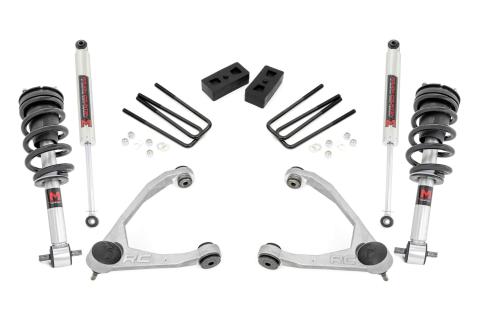 3.5 Inch Lift Kit Cast Steel M1 Strut - Silverado/Sierra 1500 (14-16) Rough Country