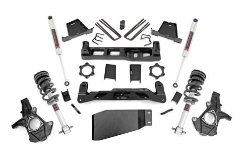 6 Inch Lift Kit M1 Struts/M1 Silverado/Sierra 1500 4WD (07-13) Rough Country