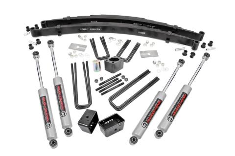 4 Inch Lift Kit Rear Blocks Dana 60 Dodge W200 Truck/W300 Truck 4WD (1978-1980) Rough Country