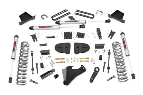 4.5 Inch Lift Kit V2 Diesel Ford F-250/F-350 Super Duty 4WD (2023-2026) Rough Country