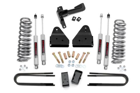 3 Inch Lift Kit FR Springs Ford F-250/F-350 Super Duty 4WD (2008-2010) Rough Country