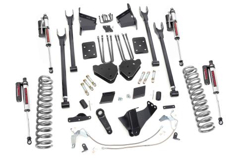 6 Inch Ford 4-Link Suspension Lift Kit Vertex 11-14 F-250 4WD No Overloads Rough Country