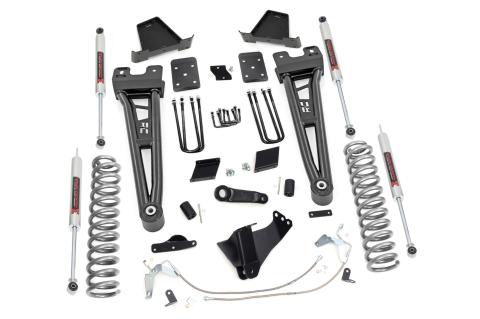 6 Inch Lift Kit Diesel Radius Arm M1 No OVLD Ford F-250 Super Duty 4WD (11-14) Rough Country