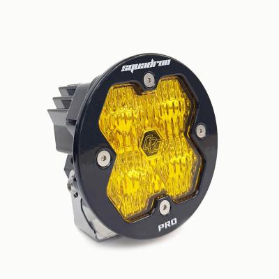 Squadron-R 2.0 Pro Black LED Auxiliary Light Pod Universal Baja Amber Wide Cornering Baja Designs
