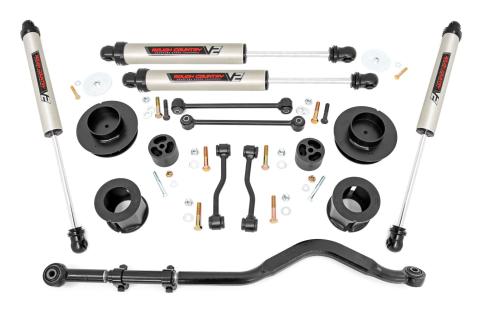 3.5 Inch Lift Kit Spacers with V2 Shocks 20-Up Jeep Gladiator JT 4WD Rough Country