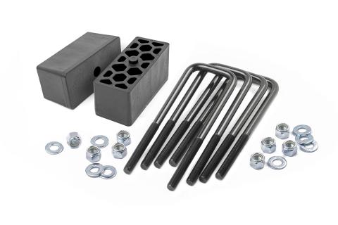 2.5 Inch Block and U-Bolt Kit 99-22 Chevy/GMC 1500 Rough Country