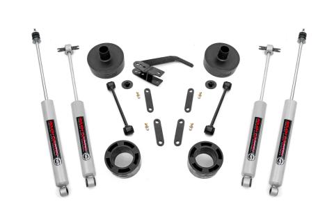 2.5 Inch Jeep Premium Suspension Lift Kit 07-18 Wrangler JK Rough Country