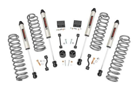 2.5 Inch Jeep Suspension Lift Kit V2 Shocks & Springs 18-20 Wrangler JL Rubicon Rough Country