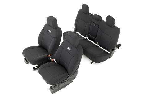Seat Covers FR Bucket and RR Bench Ford Ranger 2WD/4WD (2019-2026) Rough Country