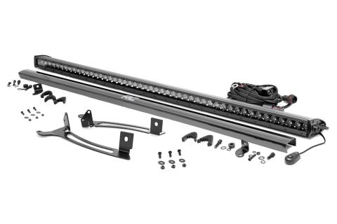 50 Inch Single Row Light Mount Front Black Series Polaris XPEDITION ADV 5 Rough Country