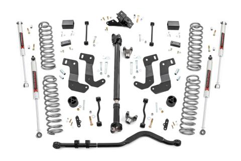 3.5 Inch Lift Kit C/A Drop FR D/S M1 Rubicon Jeep Wrangler Unlimited (24-26) Rough Country
