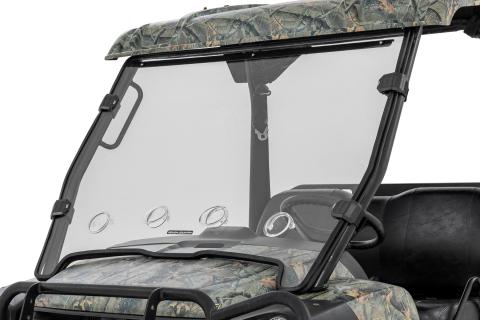 Vented Full Windshield Scratch Resistant John Deere Gator XUV 625/Gator XUV 850 Rough Country