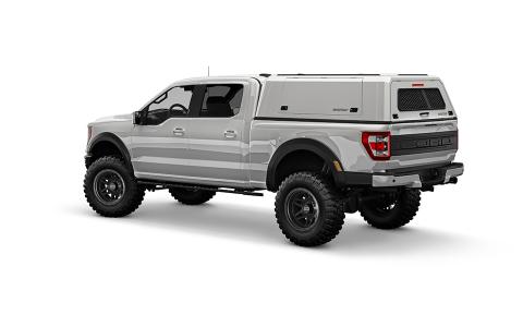 RAM Truck Bed Cap SmartCapEVOc Commercial OEM White For 09-26 RAM 2500/3500 6.4 Foot Standard Bed SmartCap
