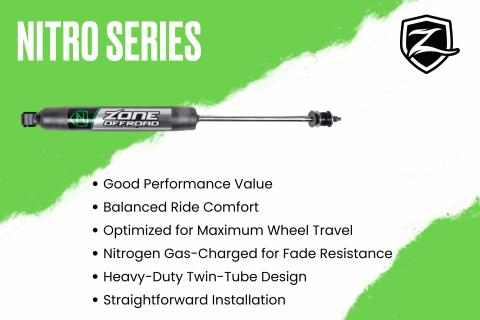 07-13 Chevrolet Silverado/GMC Sierra 1500 6.5 Inch Lift Kit Front Shock: Strut Spacer, Rear Shock: Fox Adventure Series Zone Offroad