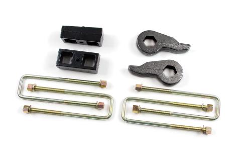 88-98 K1500 92-98 Yukon 95-98 Tahoe 2 Inch Lift Kit Torsion Bar Key Lift Kit With Nitro Shocks Zone Offroad