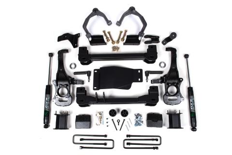 19-24 Silverado/Sierra 1500 4WD 6 Inch Lift Kit With Nitro Shocks Zone Offroad