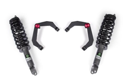 19-26 Ram 1500 4WD 2 Inch Leveling Kit, 0 Inch Rear Lift - Nitro Loaded Struts Zone Offroad