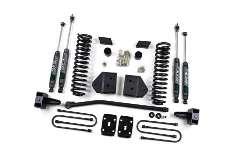 11-16 Ford F-250/350 4 Inch Without Overload With Nitro Shocks Zone Offroad