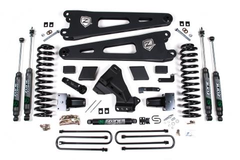 20-22 Ford F-250/F-350 Super Duty 5.0 Inch Radius Arm Lift Kit With Nitro Shocks Diesel Zone Offroad