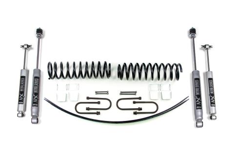 2 Inch Lift Kit Jeep Cherokee XJ 84-01 Dana 35 Rear Axle NX2 Nitro Shocks
