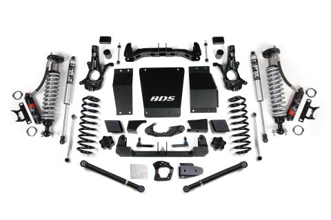 6 Inch Lift Kit FOX 2.5 Performance Elite Coil-Over Aluminum Stamped Steel 15-19 Suburban, Tahoe, Yukon/XL 1500 4WD