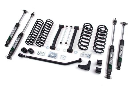 99-04 Jeep Grand Cherokee WJ 4 Inch Coil Spring Lift Kit Fox Shocks Zone Offroad