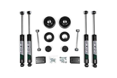 18-24 Jeep Wrangler JL 2 Inch Coil Spring Spacer Lift Kit Fox Shocks Zone Offroad