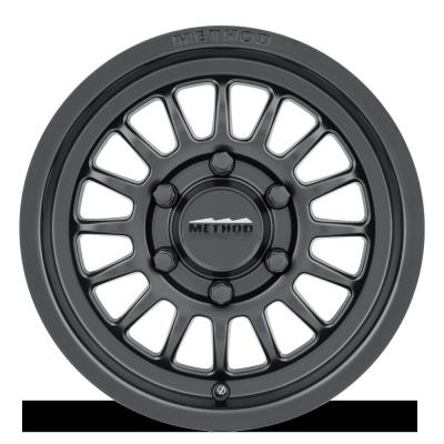 MR411 Bead Grip, 15x7, 5+2/+38mm Offset, 6x5.5, 78.3mm Centerbore, Matte Black, Method Race Wheels