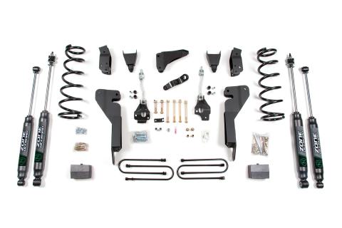 03-07 Dodge RAM 2500 6 Inch Lift Kit With 3.5 Inch Axle Diesel Fox Shocks Zone Offroad