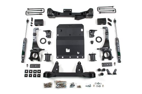 16-23 Toyota Tacoma 6 Inch Front 4 Inch Rear Lift Kit With Nitro Shocks Zone Offroad