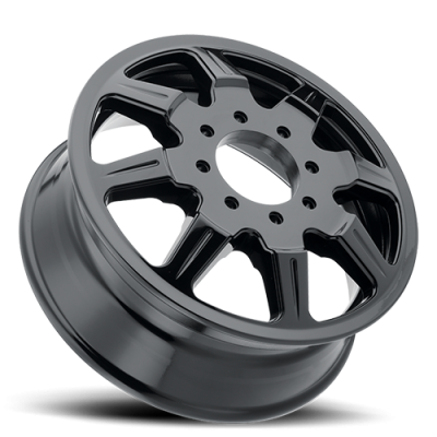 Mayhem Dually Wheels Monstir Dually 8101 GB 20x8.25 Inner Dually Black 127 Off Set 8 Lug 9.63 BSM 142 Bore Cast Aluminum