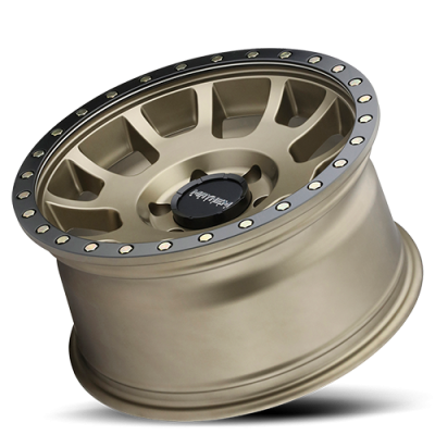 Mayhem Offroad Wheels Scout 8302 GD 18x9 Matte Black Lip Gold 0 Off Set 6 Lug 5 BSM 106 Bore Cast Aluminum