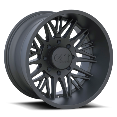 Cast Aluminum Wheels Rawkon 9109 MB 22x12 Matte Black 6 On 139.7 Bolt Pattern -51 Offset Cali Offroad Wheels