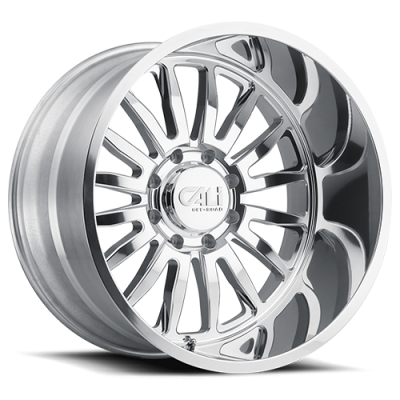 Cast Aluminum Wheels Summit 9110 PO 26x14 Milled Spokes Polished 8 On 165.1 Bolt Pattern -76 Offset Cali Offroad Wheels