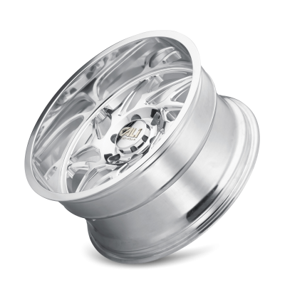 Cast Aluminum Wheels Gemini 9112 PO 20x12 Milled Spokes Polished 8 On 165.1 Bolt Pattern -51 Offset Cali Offroad Wheels