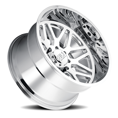 Cast Aluminum Wheels Invader 9115 CH 22x12 Chrome 8 On 165.1 Bolt Pattern -51 Offset Cali Offroad Wheels