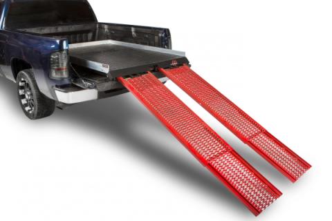 Cargo Ramp Series Bed Slide 1800 Lb Capacity 07-Pres Silverado/GMC 1500-3500 LB 04-10 Dodge Ram LB 09-Pres Ford F150 F250 F350 LB 08-09 Nissan Titan 8 Ft Cargo Ease