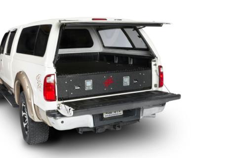 Cargo Locker Base 12 Inch Single Drawer System 99-Pres Ford Super Duty F250/F350 Short Bed Cargo Ease