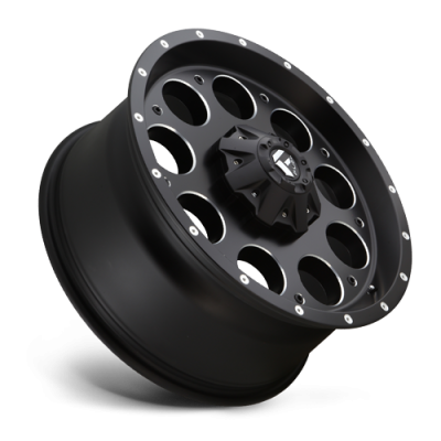 Aluminum Wheels 15X8 Revolver D525 5 On 120.7/5 On 127 Matte Black/Milled 78.1 Bore -18 Offset Fuel Off Road Wheels