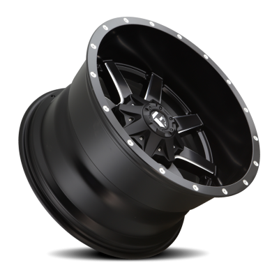 Aluminum Wheels 22X10 Maverick D538 5 On 139.7/5 On 150 Black Milled 110.3 Bore -24 Offset Fuel Off Road Wheels