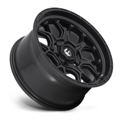 Aluminum Wheels 17X9 Tech D670 6 On 135 Matte Black 87.1 Bore 1 Offset Fuel Off Road Wheels