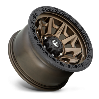 Aluminum Wheels 20X10 Covert D696 6 On 135 Matte Bronze Black Bead Ring 87.1 Bore -18 Offset Multi Spoke Fuel Off Road Wheels