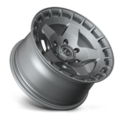 Aluminum Wheels 17X9 Warp D734 6 On 139.7 Matte Gunmetal Gray 106.1 Bore 1 Offset Fuel Off Road Wheels