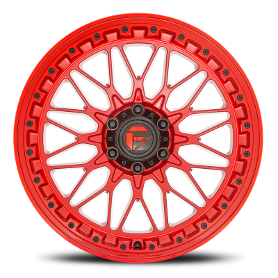 Aluminum Wheels 17X9 Trigger D758 6 On 139.7 Candy Red 106.1 Bore 1 Offset Fuel Off Road Wheels