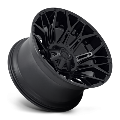Aluminum Wheels 20X9 Twitch D772 8 On 165.1 Blackout 125.2 Bore 1 Offset Fuel Off Road Wheels