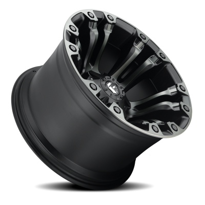 Aluminum Wheels 18X9 Vapor D851 6 On 135/6 On 139.7 Matte Black Gray Tint 106.1 Bore -13 Offset Fuel Off Road Wheels
