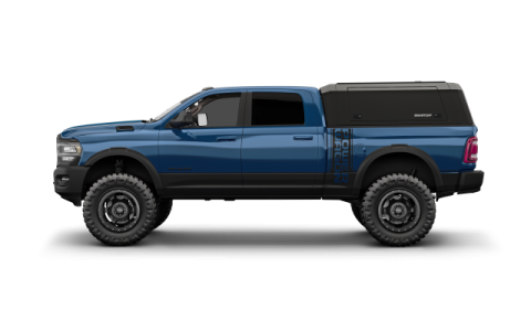 F-150 Truck Bed Cap SmartCap EVOa Adventure Matte Black For 21-26 Ford F-150 6.5 Foot Standard Bed SmartCap